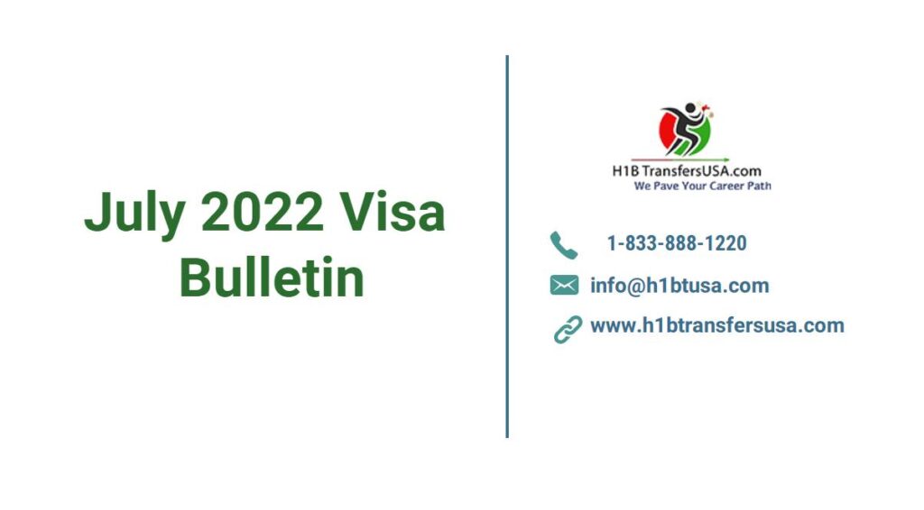 July 2022 Visa Bulletin